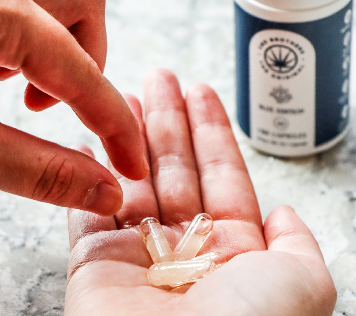 CBD Brothers founder handcrafting products