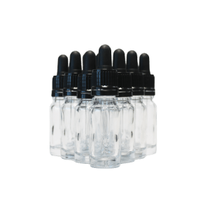 Glass Bottles and Pipettes - Pack of 10
